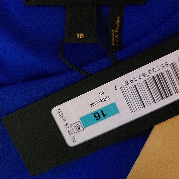 Blue Dress Sz 16 NWT - Picture 5 of 5